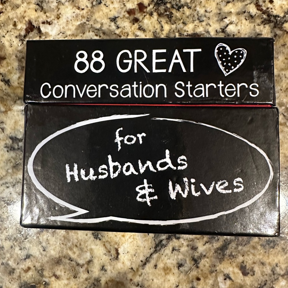 Christian Art Gifts 88 Great Conversation Starters for Husbands & Wives